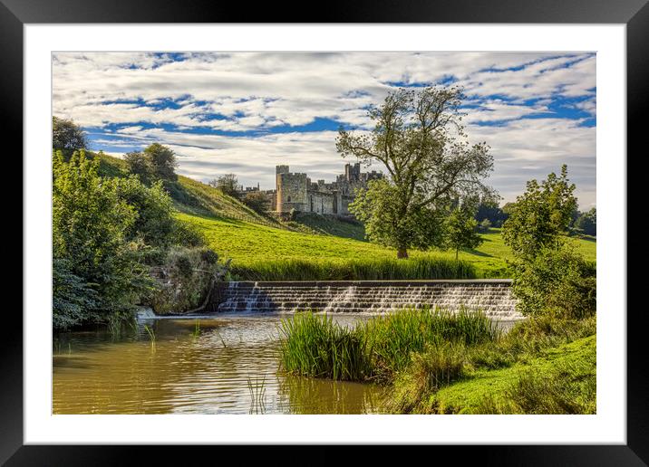 Alnwick Castle Framed Mounted Print by Roger Green
