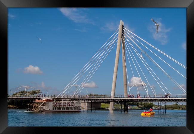 Southport Belle Framed Print by Roger Green