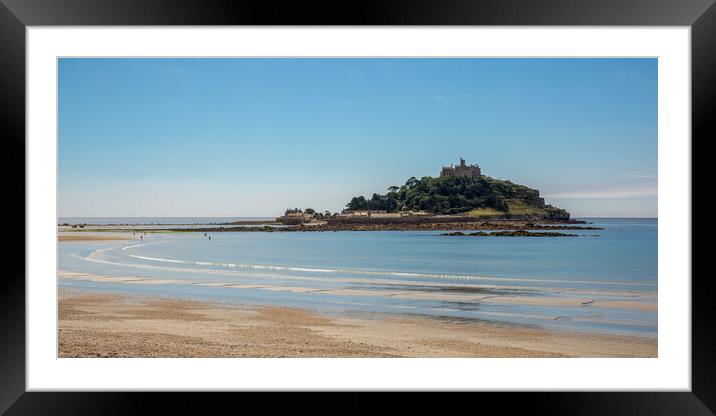St Michael's Mount Framed Mounted Print by Roger Green