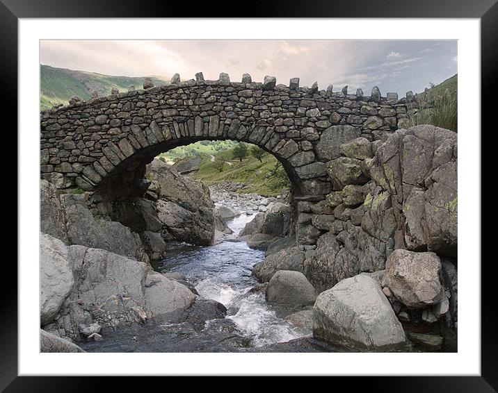Stockley Bridge Framed Mounted Print by Dave Parkin