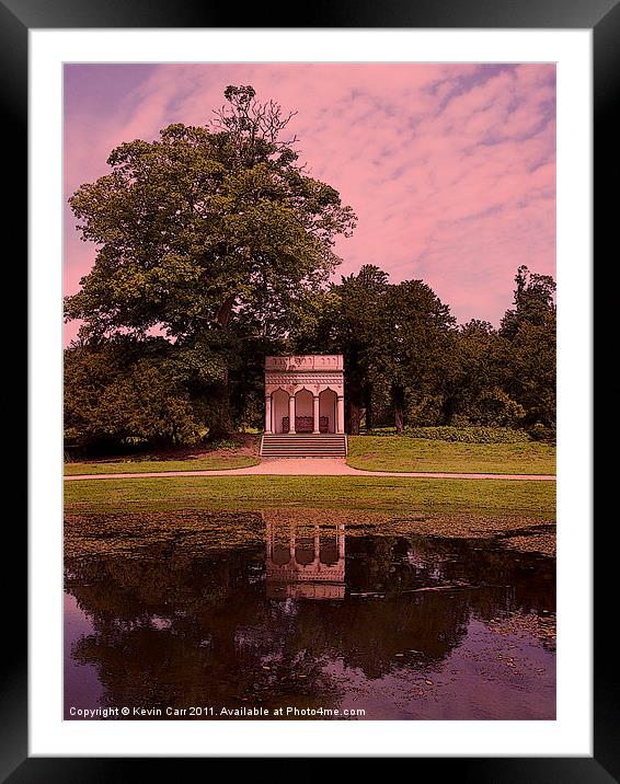 A Time to Reflect Framed Mounted Print by Kevin Carr