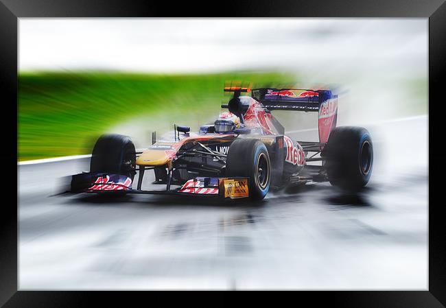 Torro Rosso Formula 1 Framed Print by Gareth Harding
