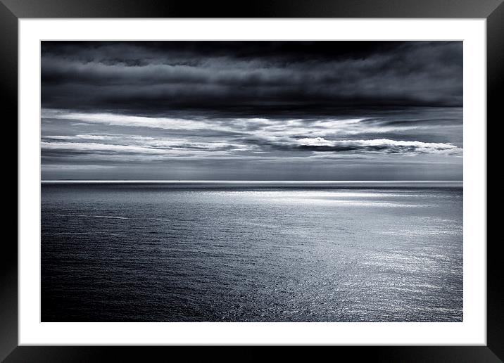 Ocean View Cornwall Framed Mounted Print by Dorit Fuhg
