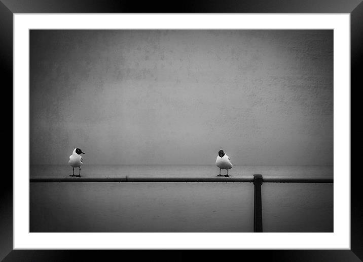 so... now that I got you alone, how about... Framed Mounted Print by Dorit Fuhg