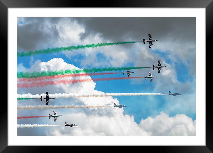 Italian Sky Framed Mounted Print by Richard Thomas