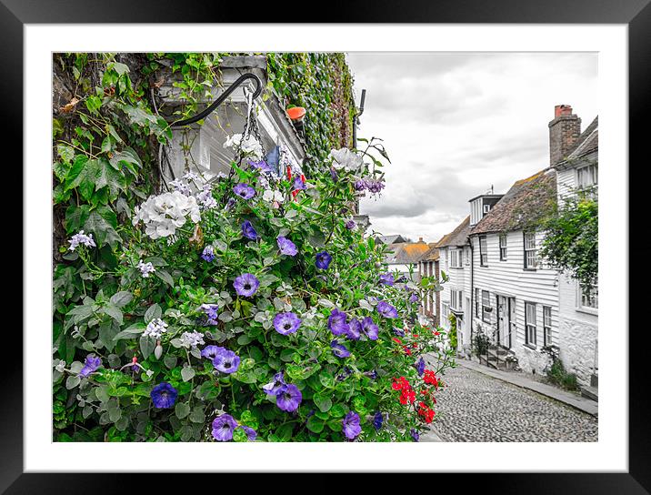 Colourful Rye Framed Mounted Print by Richard Thomas