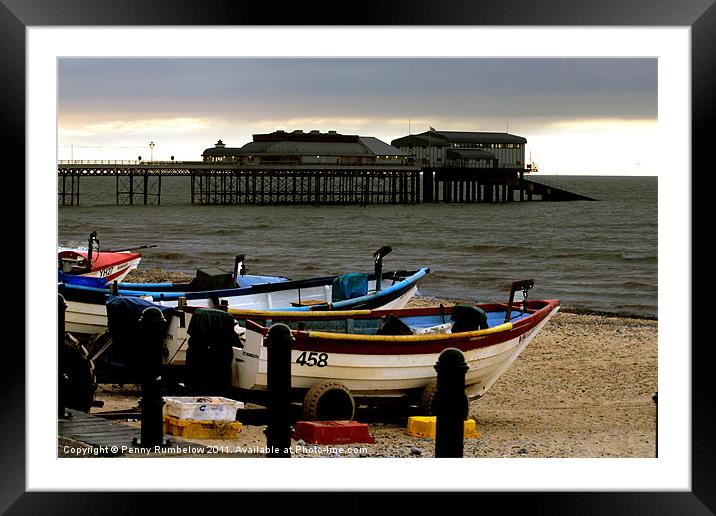 Cromer Pier Framed Mounted Print by Elouera Photography