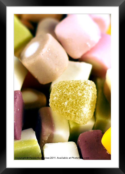 dolly mixtures Framed Mounted Print by Elouera Photography