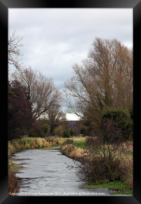 River Nar Framed Print by Elouera Photography