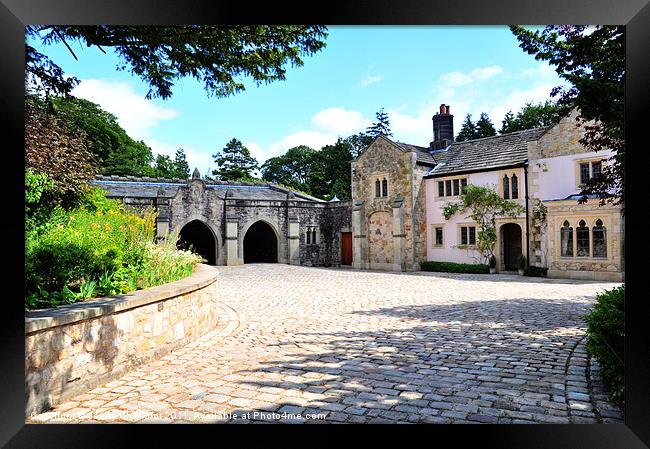 Waddington Old Hall Framed Print by Jenny Challinor