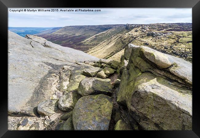 Seal Edge, Kinder Scout Framed Print by Martyn Williams