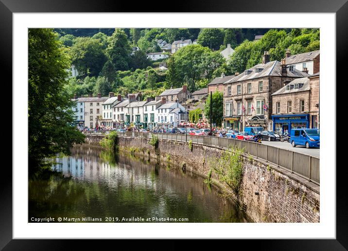 Matlock Bath, Derbyshire Framed Mounted Print by Martyn Williams