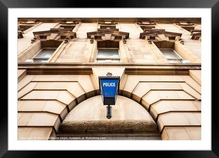 The Old Police Station, Nottingham Framed Mounted Print by Martyn Williams
