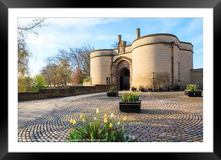 The Gate House, Nottingham Castle Framed Mounted Print by Martyn Williams