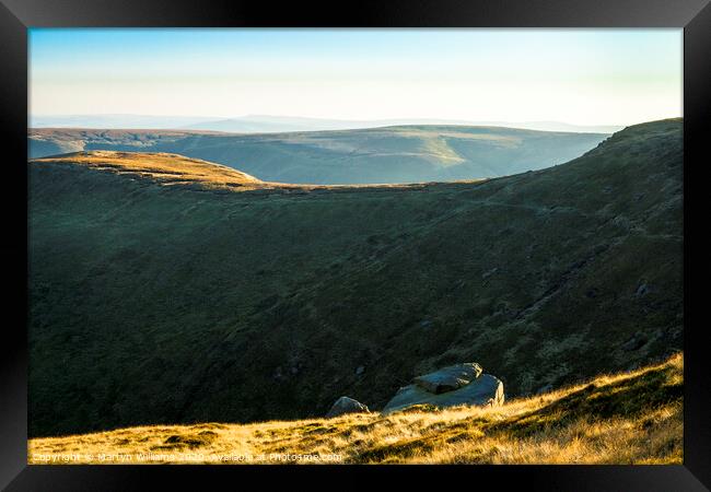 Derbyshire Peak District Framed Print by Martyn Williams