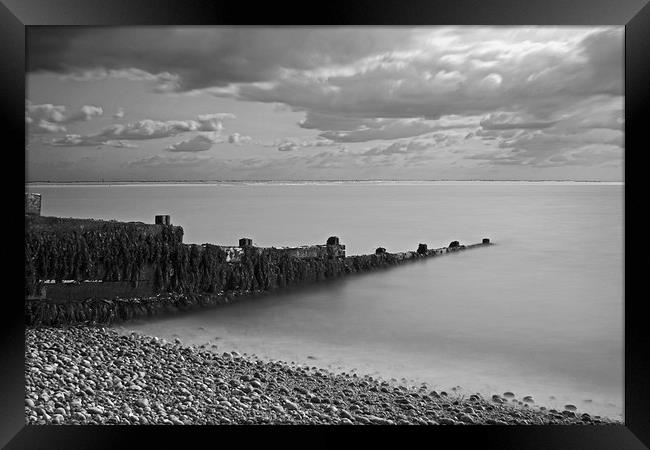 Across the Solent Framed Print by James Ward