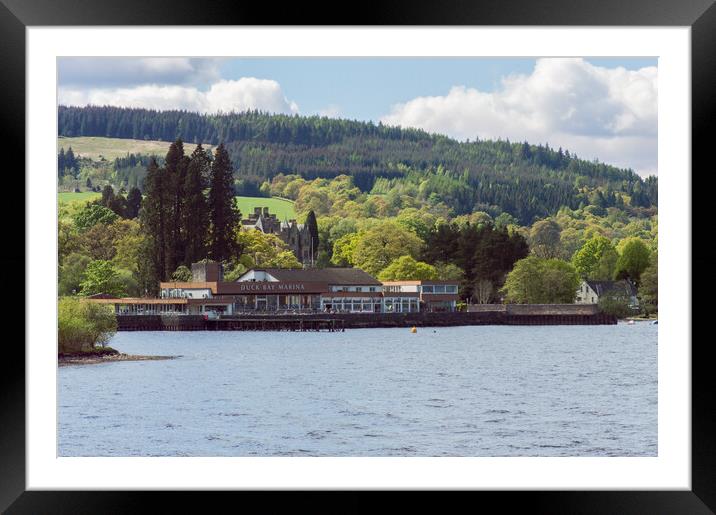 Loch Lomond Framed Mounted Print by John Ellis