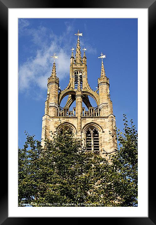 St Nicholas's Cathedral Framed Mounted Print by John Ellis