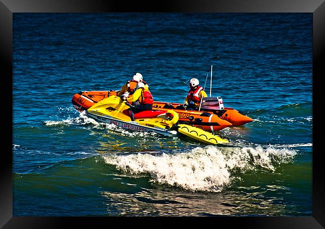 On Patrol Framed Print by John Ellis