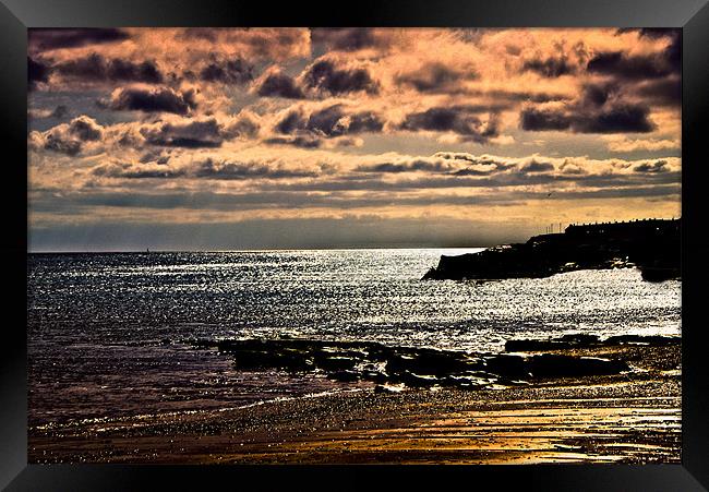 Ebb Tide Framed Print by John Ellis