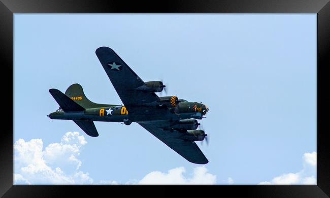 Memphis Belle Framed Print by John Ellis