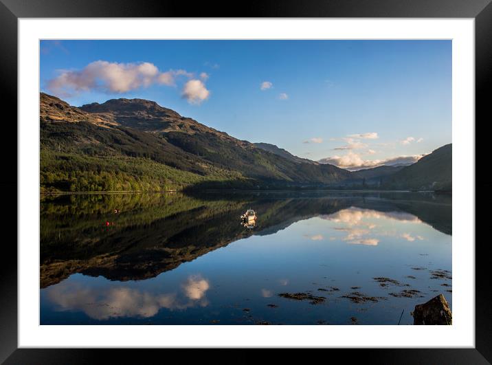 Loch Long  Framed Mounted Print by John Ellis