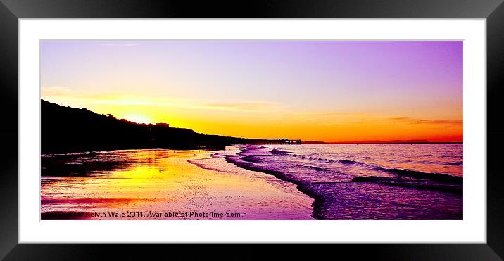 Tequilla Sunrise Framed Mounted Print by Kelvin Futcher 2D Photography