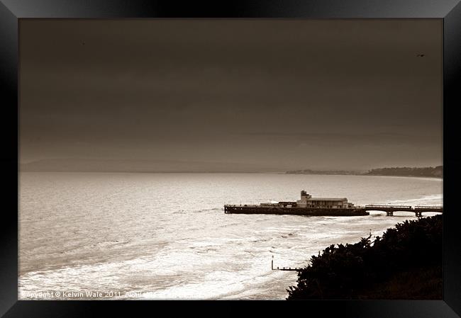Bournemouth Pier Framed Print by Kelvin Futcher 2D Photography