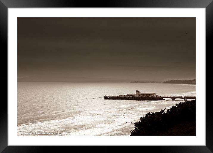 Bournemouth Pier Framed Mounted Print by Kelvin Futcher 2D Photography