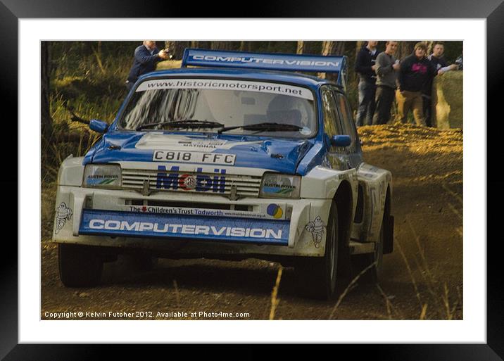 Historic Metro of Rallying Framed Mounted Print by Kelvin Futcher 2D Photography