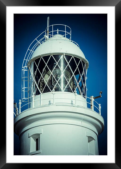The Lens of Portland Bill Framed Mounted Print by Kelvin Futcher 2D Photography
