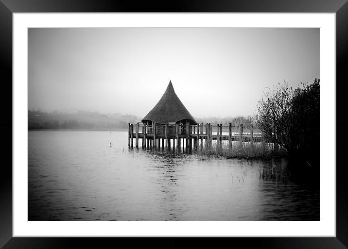 Llangorse Lake Framed Mounted Print by Kelvin Futcher 2D Photography