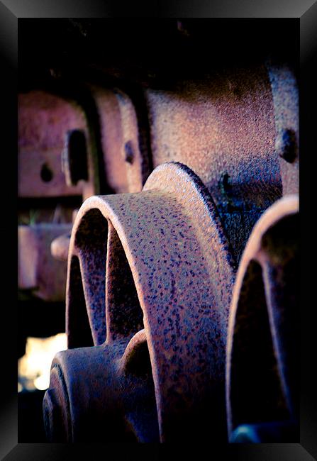 Coal Truck left to rust Framed Print by Kelvin Futcher 2D Photography