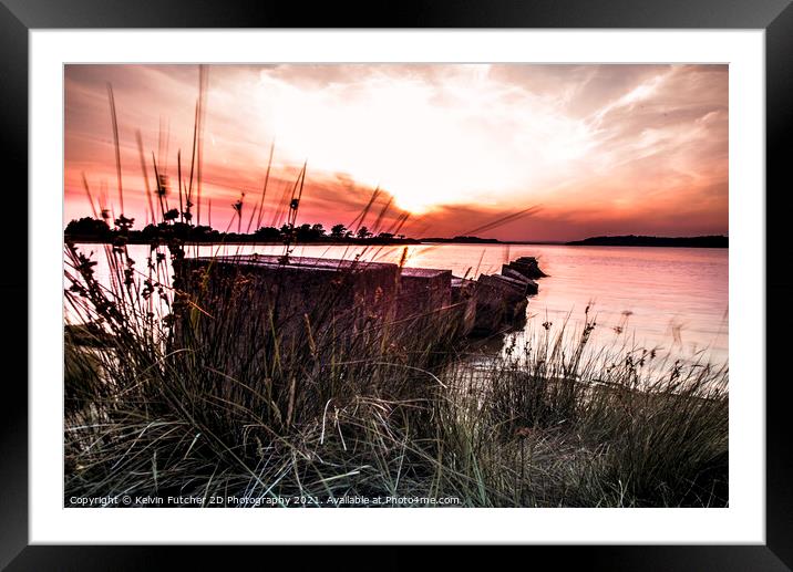 Dramatic Dragons Teeth Framed Mounted Print by Kelvin Futcher 2D Photography