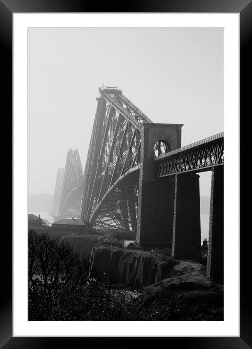 The Forth Bridge Framed Mounted Print by Richard Thomas