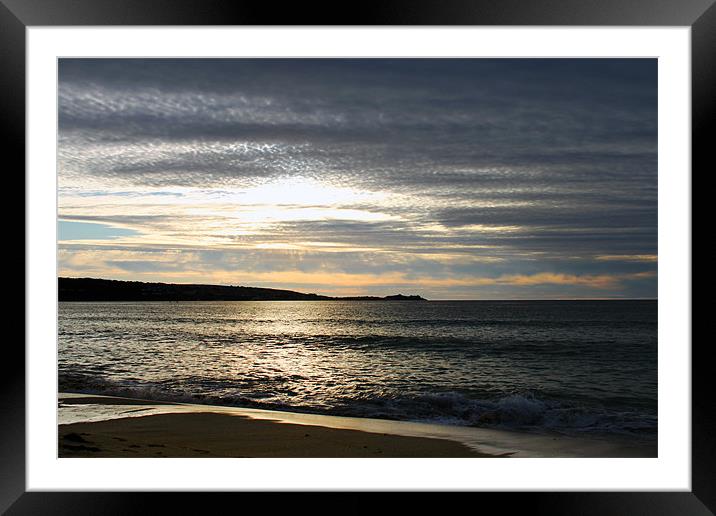 From Hayle to St Ives Framed Mounted Print by Kieran Brimson