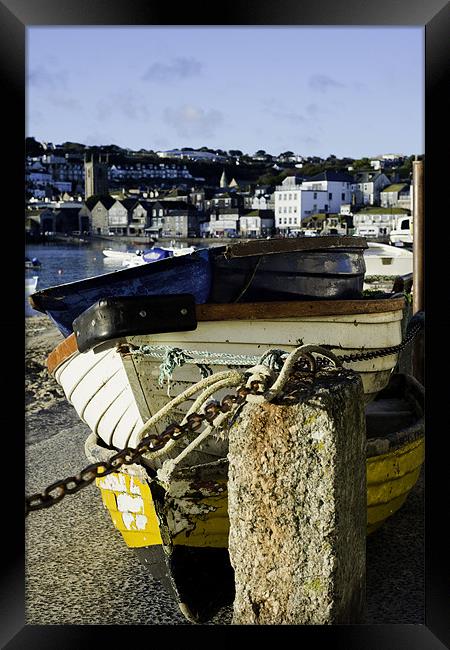 Tie your boats up Framed Print by Kieran Brimson