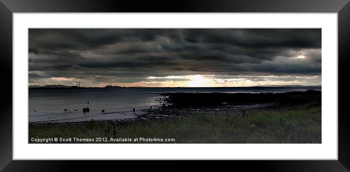 Panorama Framed Mounted Print by Scott Thomson