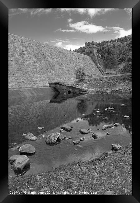 Derwent Dam Framed Print by K7 Photography