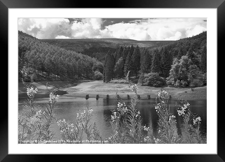 Ouzeldon Clough Framed Mounted Print by K7 Photography