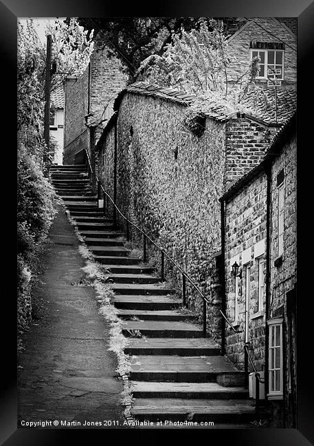 Steps in Pickering Framed Print by K7 Photography