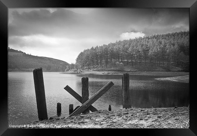 Pillars of the Past Framed Print by K7 Photography