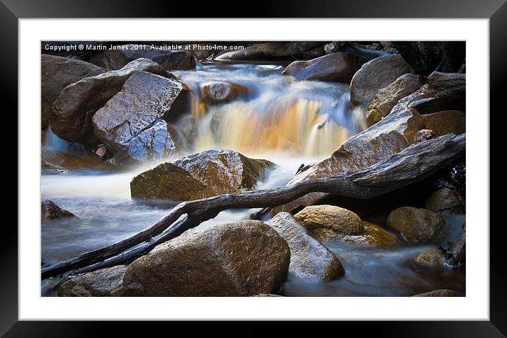 Moorland Stream Framed Mounted Print by K7 Photography