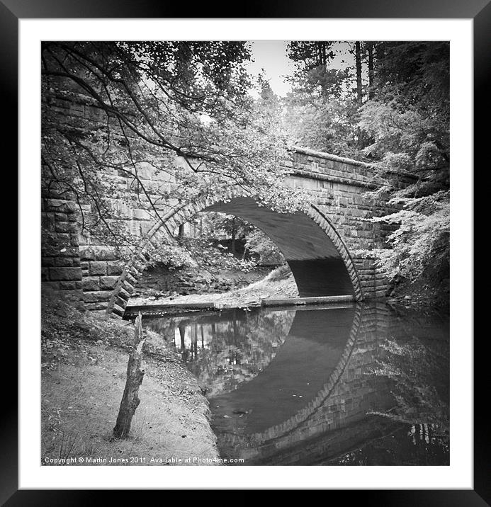 Moody reflections at Fairholmes Framed Mounted Print by K7 Photography