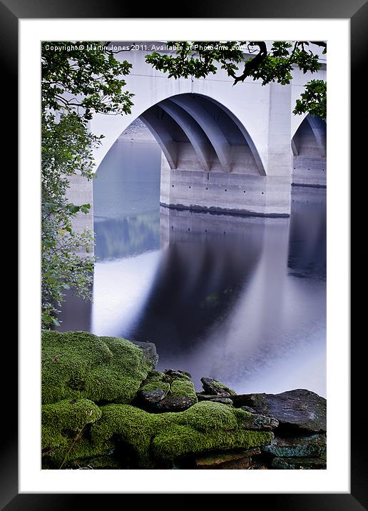 Ashopton Viaduct, Ladybower Reservoir Framed Mounted Print by K7 Photography