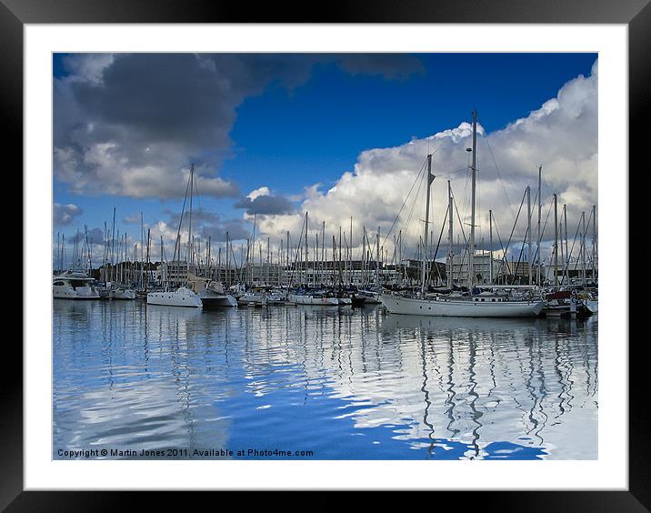 Portimao Marina, Algarve, Portugal. Framed Mounted Print by K7 Photography