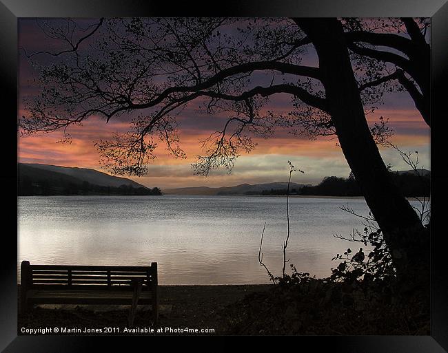 Remembering Campbell At Coniston Framed Print by K7 Photography