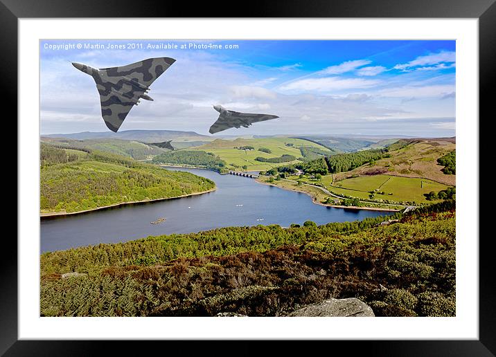Vee Force over the Valley Framed Mounted Print by K7 Photography