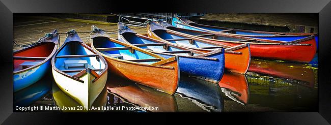 Boats for Hire Framed Print by K7 Photography