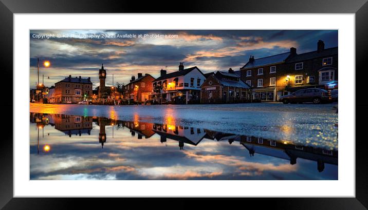 Thirsk, North Yorkshire Framed Mounted Print by K7 Photography